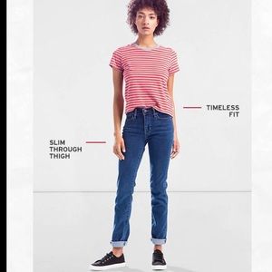 Levi’s 712 slim women jeans